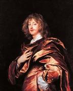Portrait of Sir George Digby, 2nd Earl of Bristol, English Royalist politician Anthony Van Dyck